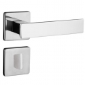 Fechadura WC 701-80B Quadra Cromada